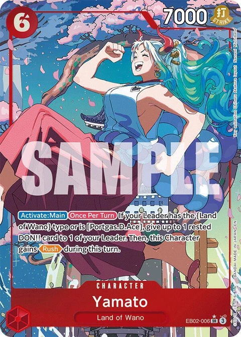 Yamato (Alternate Art) - One Piece Card Game card