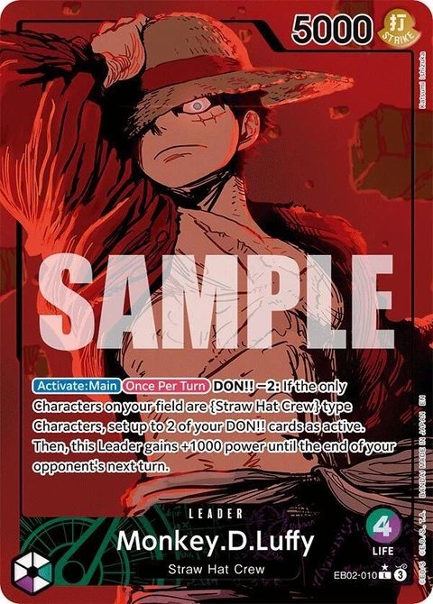 Monkey.D.Luffy (Alternate Art) - One Piece Card Game card