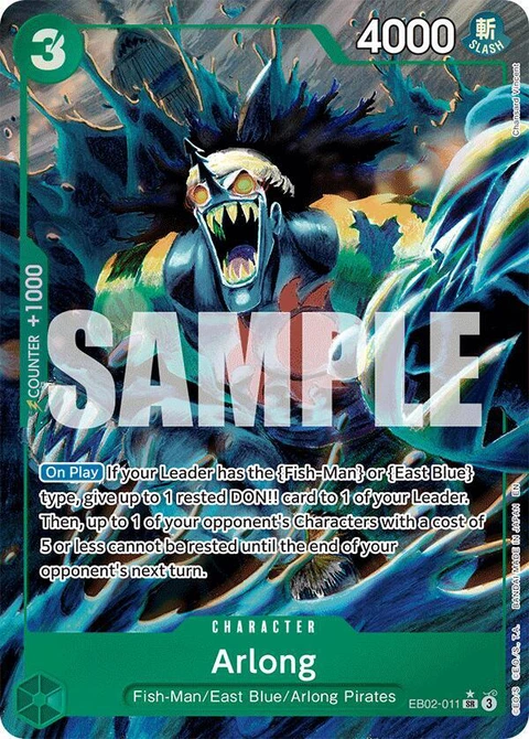Arlong (Alternate Art) - One Piece Card Game card