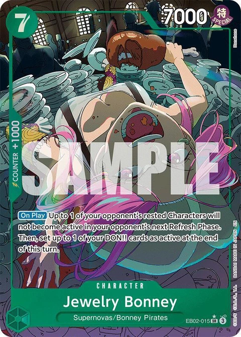 Jewelry Bonney (Alternate Art) - One Piece Card Game card