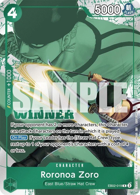 Roronoa Zoro (Winner Pack 2025 Vol. 3) - One Piece Card Game card