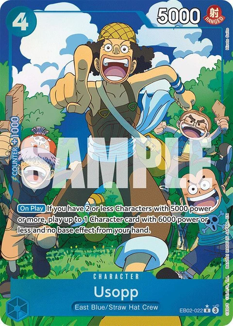 Usopp (Alternate Art) - One Piece Card Game card