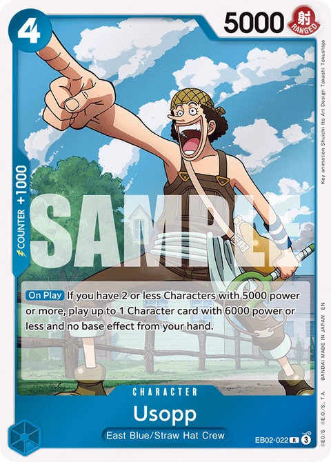 Usopp (Nami Deck) - One Piece Card Game card