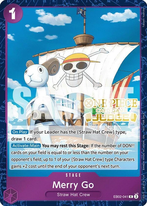 Merry Go (Judge Pack Vol. 7) - One Piece Card Game card