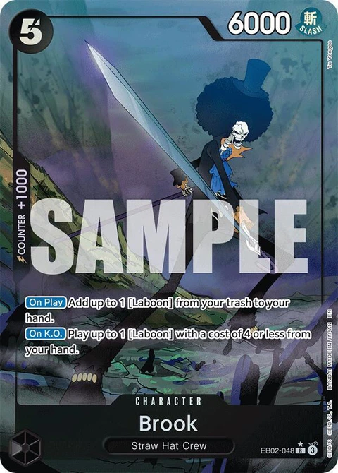Brook (Alternate Art) - One Piece Card Game card