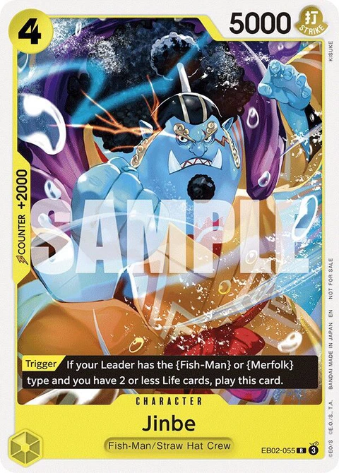 Jinbe (Tournament Pack 2025 Vol. 3) - One Piece Card Game card