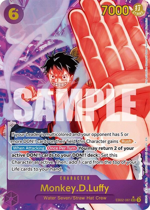 Monkey.D.Luffy (Alternate Art) - One Piece Card Game card