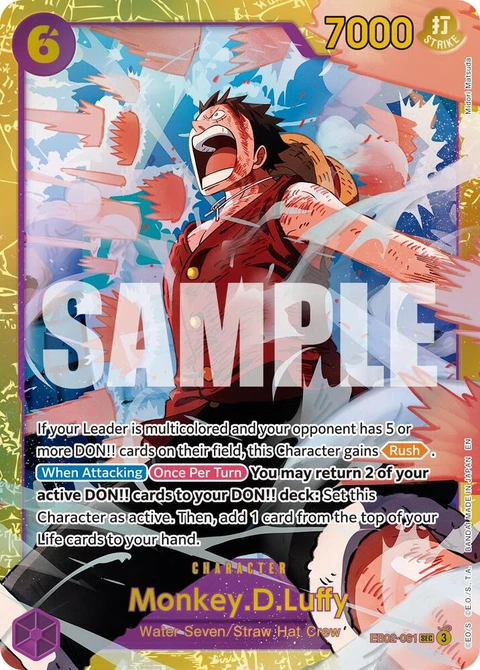 Monkey.D.Luffy (Reprint) - One Piece Card Game card