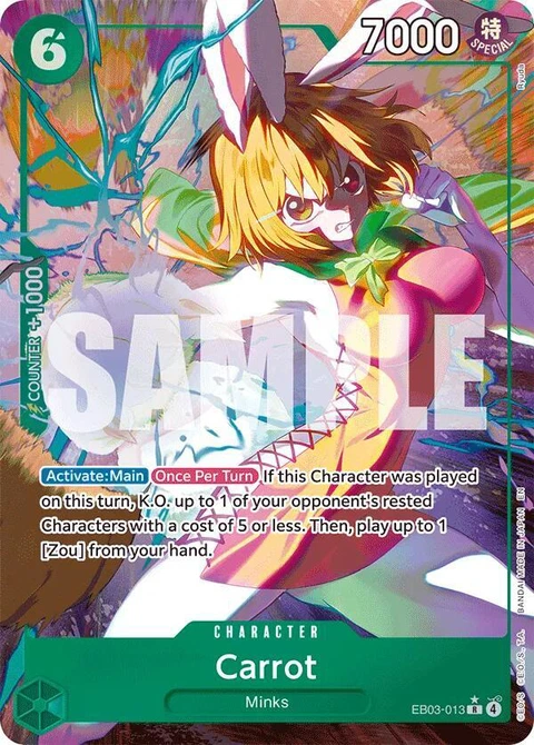 Carrot (Alternate Art) - One Piece Card Game card