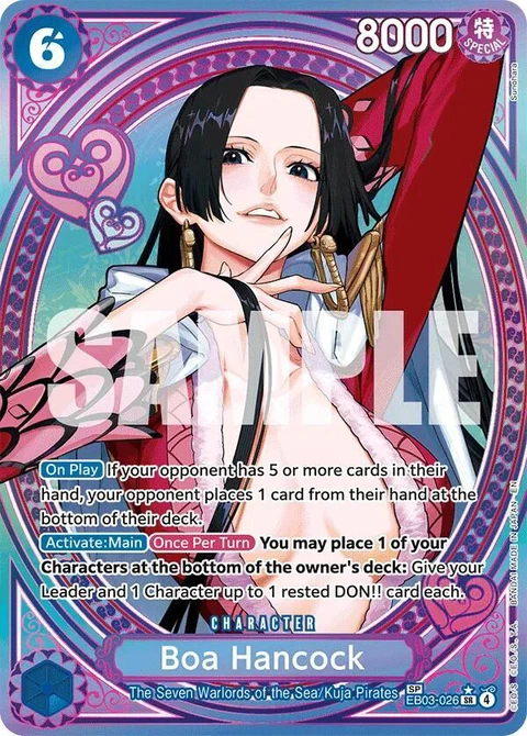 Boa Hancock (SP) - One Piece Card Game card