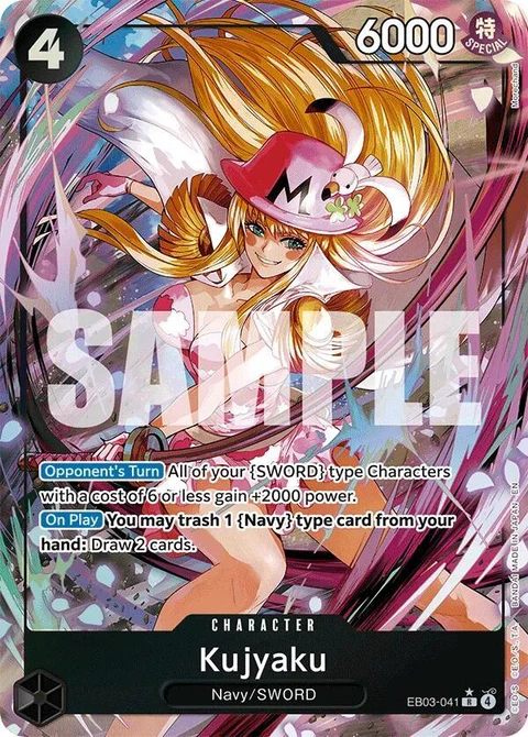 Kujyaku (Alternate Art) - One Piece Card Game card
