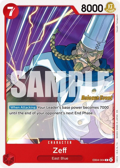 Zeff - One Piece Card Game card