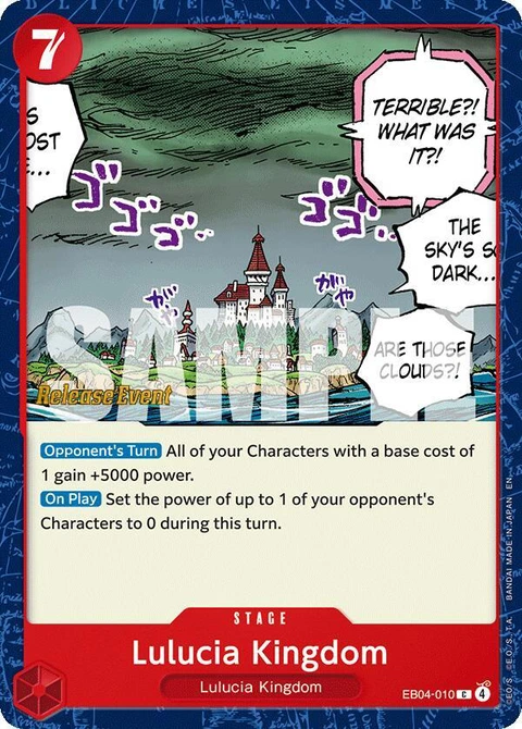 Lulucia Kingdom - One Piece Card Game card