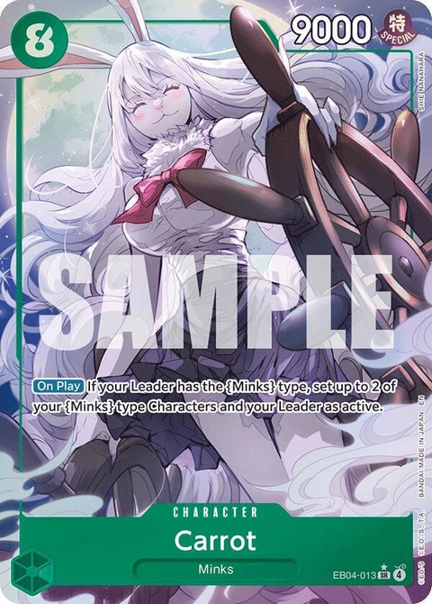 Carrot (Alternate Art) - One Piece Card Game card