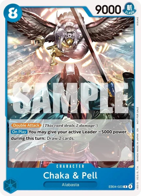 Chaka & Pell (Tournament Pack 2026 Vol. 3) - One Piece Card Game card