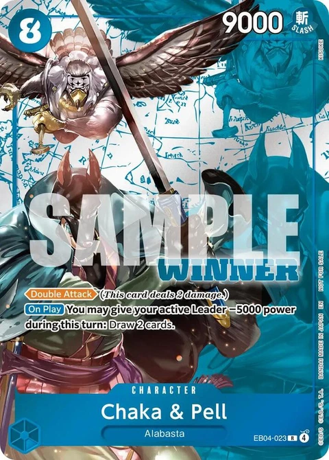 Chaka & Pell (Winner Pack 2026 Vol. 3) - One Piece Card Game card