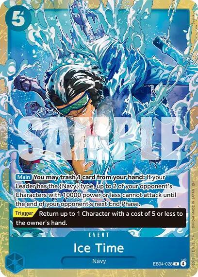 Ice Time (Premium Card Collection -Best Selection Vol. 6-) - One Piece Card Game card