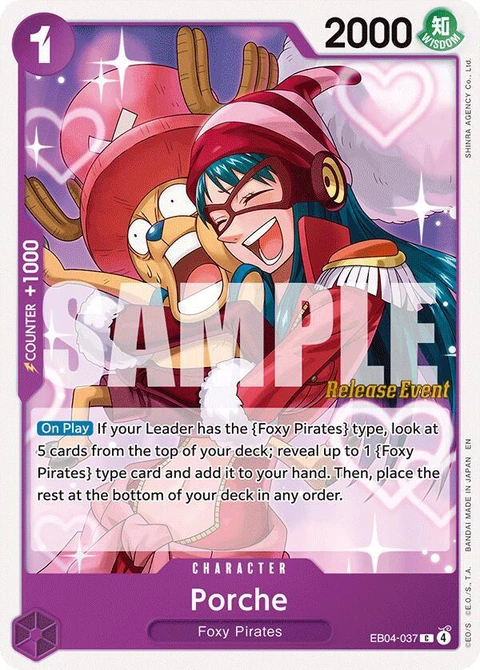 Porche - One Piece Card Game card