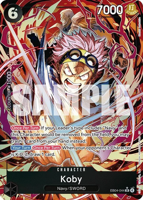 Koby (Alternate Art) - One Piece Card Game card