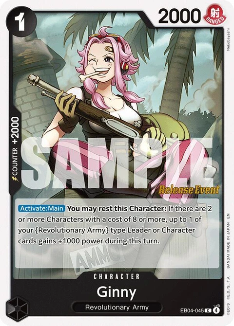 Ginny - One Piece Card Game card