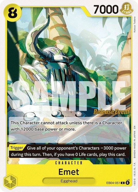 Emet - One Piece Card Game card