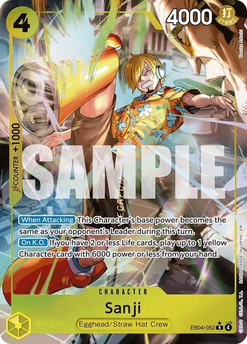 Sanji (Alternate Art) - One Piece Card Game card