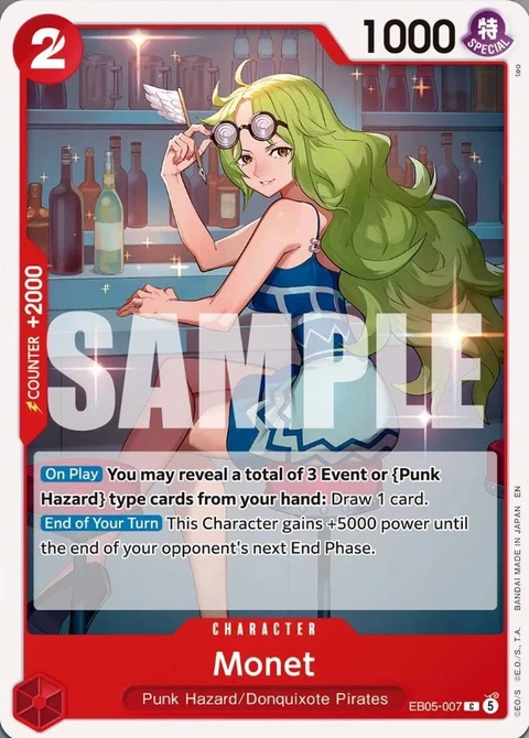 Monet - One Piece Card Game card