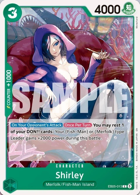 Shirley - One Piece Card Game card