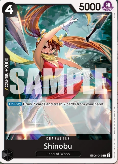 Shinobu - One Piece Card Game card