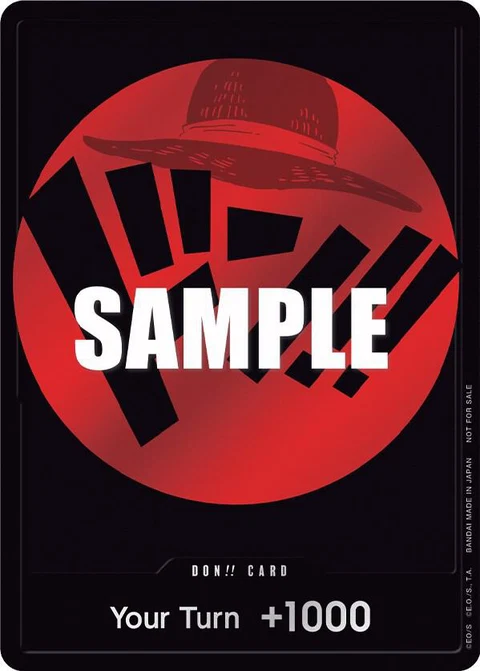 DON!! Card (Red) - One Piece Card Game card
