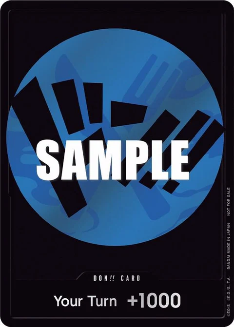 DON!! Card (Blue) - One Piece Card Game card