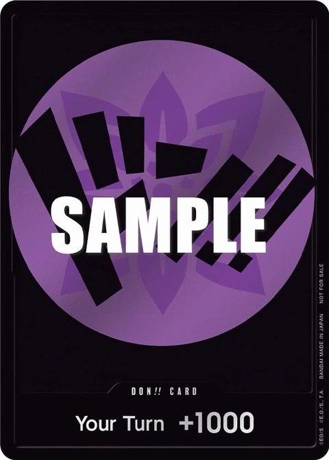 DON!! Card (Purple) - One Piece Card Game card