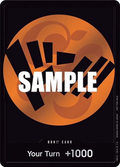 DON!! Card (Orange) - One Piece Card Game card