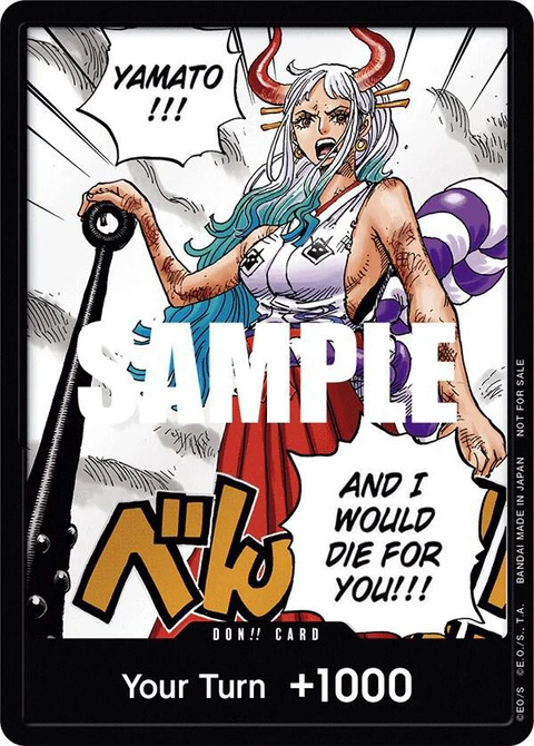 DON!! Card (Yamato) (1st Anniversary DON!! Card Pack) - One Piece Card Game card