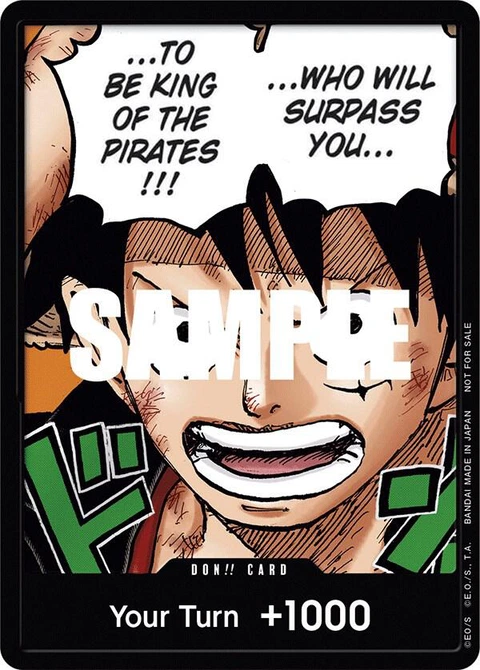 DON!! Card (Monkey.D.Luffy) (1st Anniversary DON!! Card Pack) - One Piece Card Game card