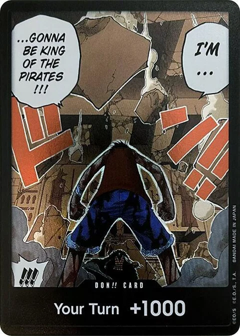 DON!! Card (Luffy vs. Crocodile) (Devil Fruits Collection Vol. 1) - One Piece Card Game card