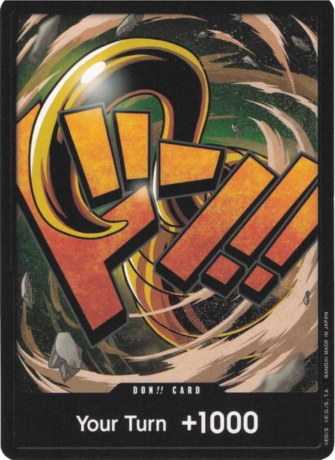 DON!! Card (Crocodile) - One Piece Card Game card