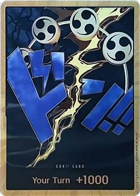 DON!! Card (Enel) (Gold) - One Piece Card Game card