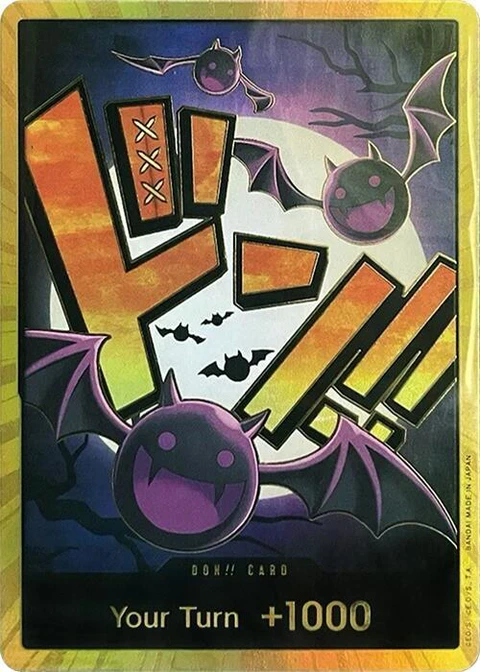 DON!! Card (Gecko Moria) (Gold) - One Piece Card Game card