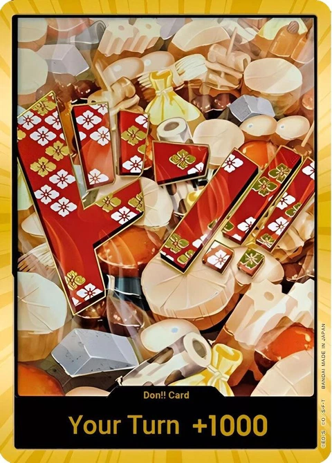 DON!! Card (Oden) (Gold) - One Piece Card Game card