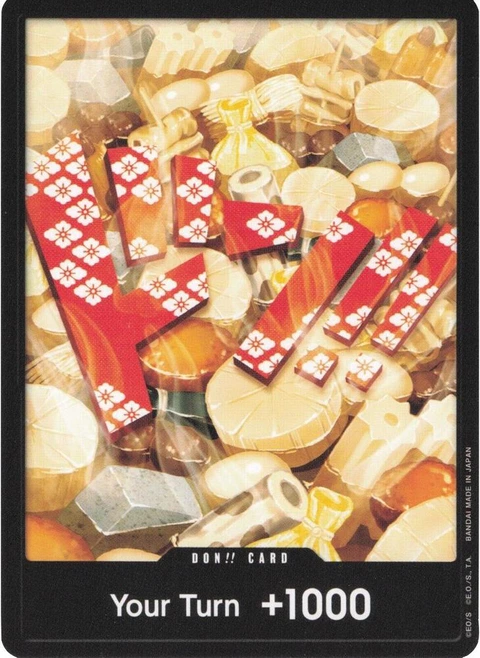 DON!! Card (Oden) - One Piece Card Game card