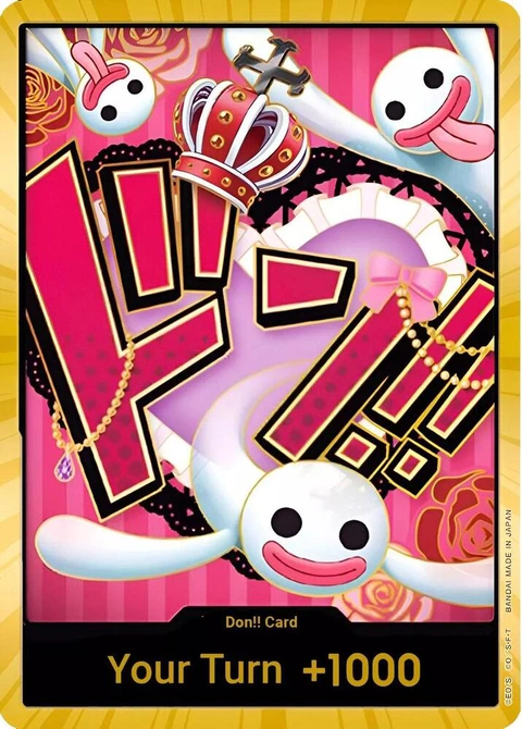 DON!! Card (Perona) (Gold) - One Piece Card Game card