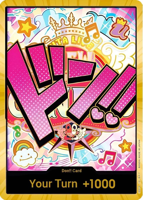 DON!! Card (Uta) (Gold) - One Piece Card Game card