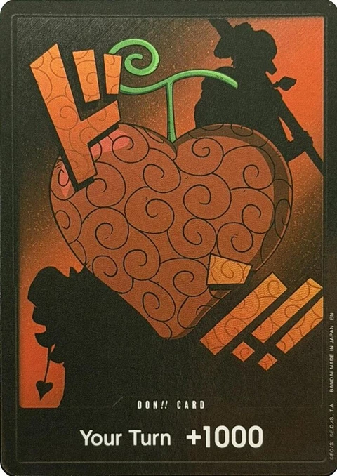 DON!! Card (Op-Op Fruit) (Devil Fruits Collection Vol. 3) - One Piece Card Game card