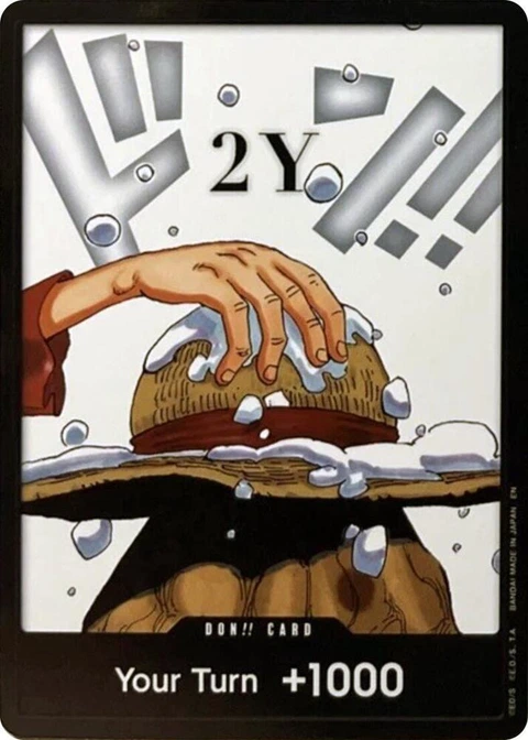 DON!! Card (2Y) (Double Pack Set Vol. 8) - One Piece Card Game card