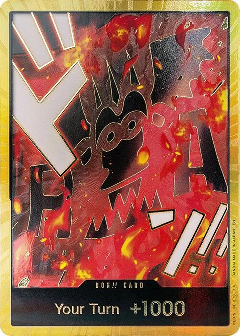 DON!! Card (Dragon) (Gold) - One Piece Card Game card