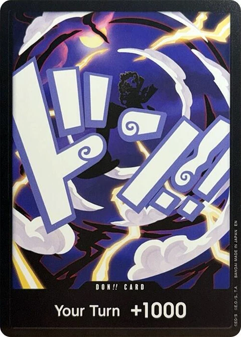 DON!! Card (GEAR5 Luffy) - One Piece Card Game card