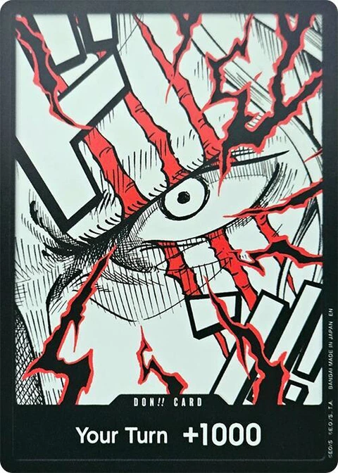 DON!! Card (Shanks) - One Piece Card Game card