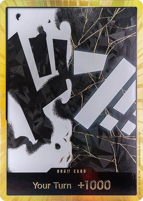 DON!! Card (Teach) (Gold) - One Piece Card Game card