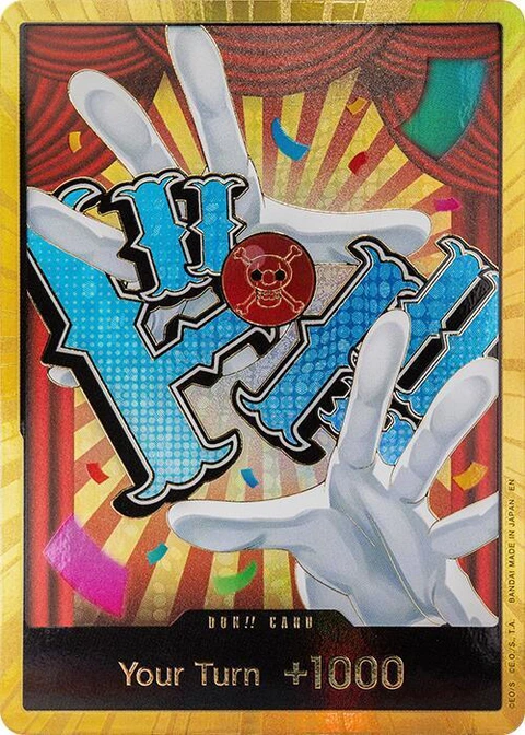 DON!! Card (Buggy) (Gold) - One Piece Card Game card